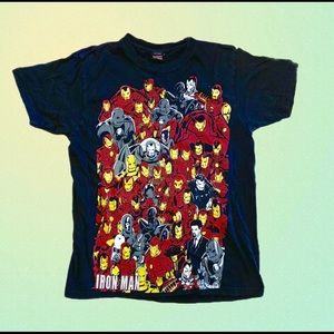 Mad Engine/marvel Iron Man Shirt